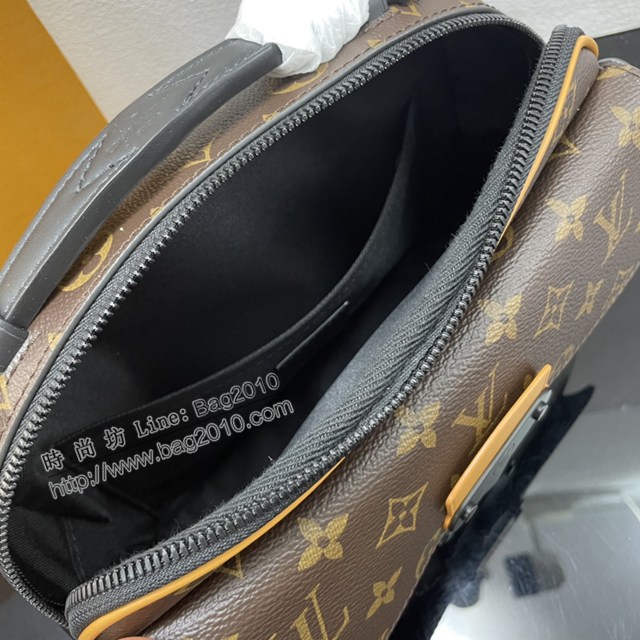 Lv路易威登2023專櫃新款S Lock郵差包 LV老花男士單肩斜挎包 M45806 M46688 ydh5115